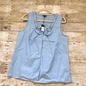 Talbots floral accent tank